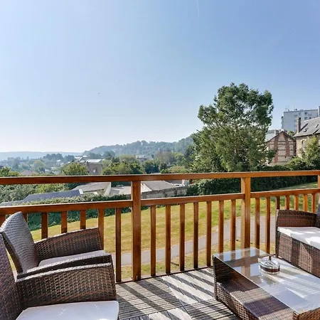 Bel 4 Personnes Avec Terrasse Proche Deauville Apartament